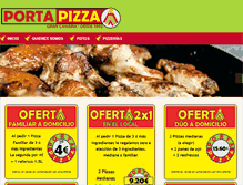 Tablet Screenshot of portapizza.info